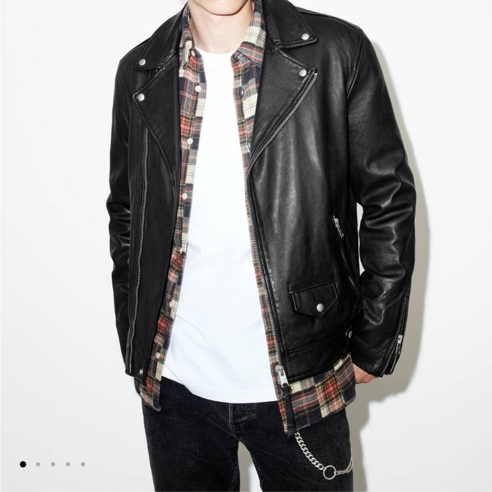 Men’s all saints jacket cross listed